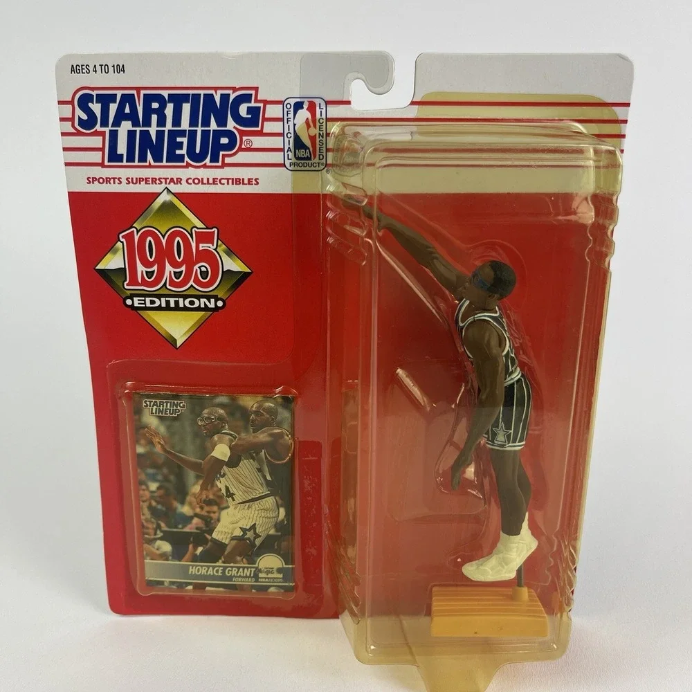 Starting Lineup 1995 Kenner NBA Orlando Magic Horace Grant Basketball Card